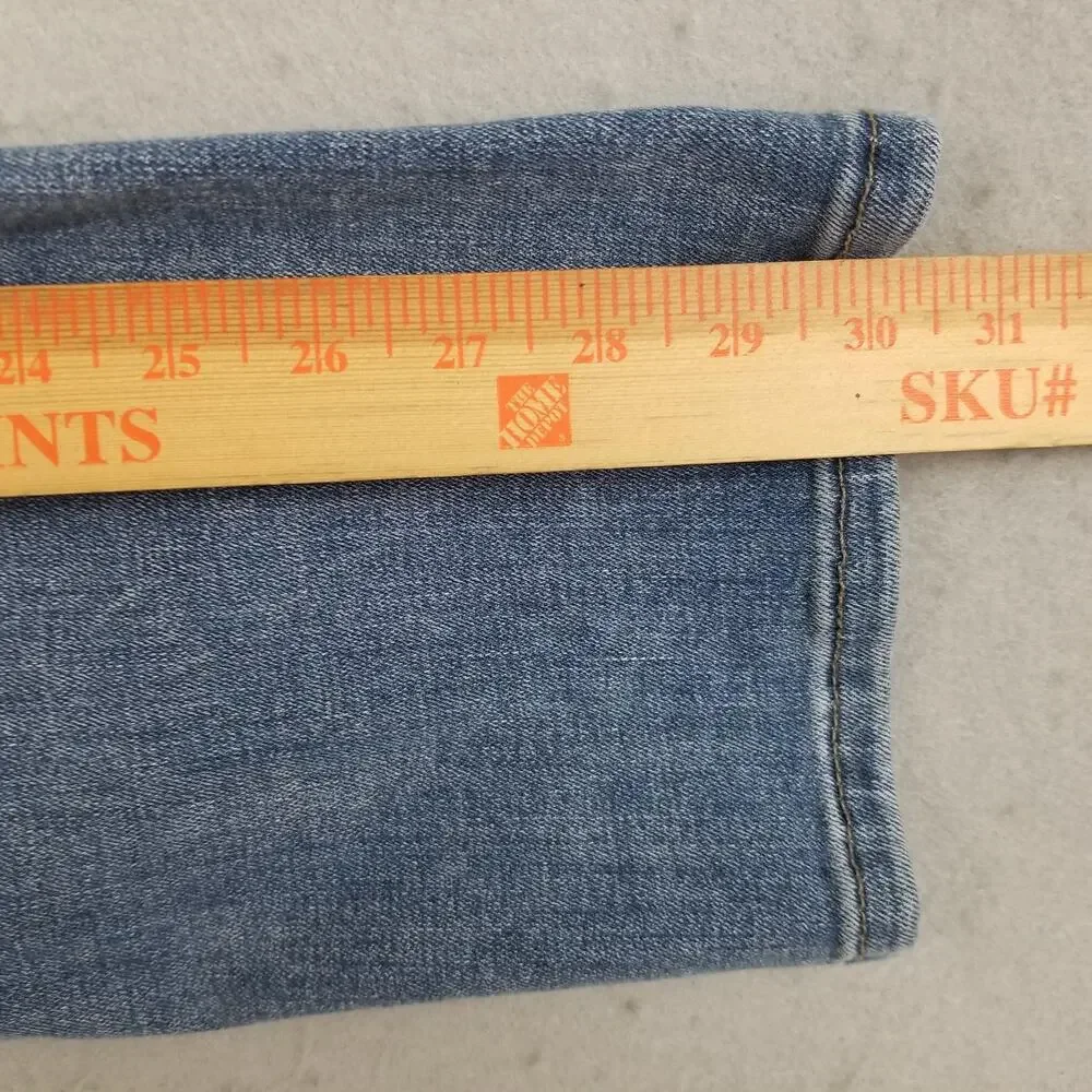 Lee Jeans Mens 30x30 Blue Extreme Motion MVP Straight Taper Stretch Comfort